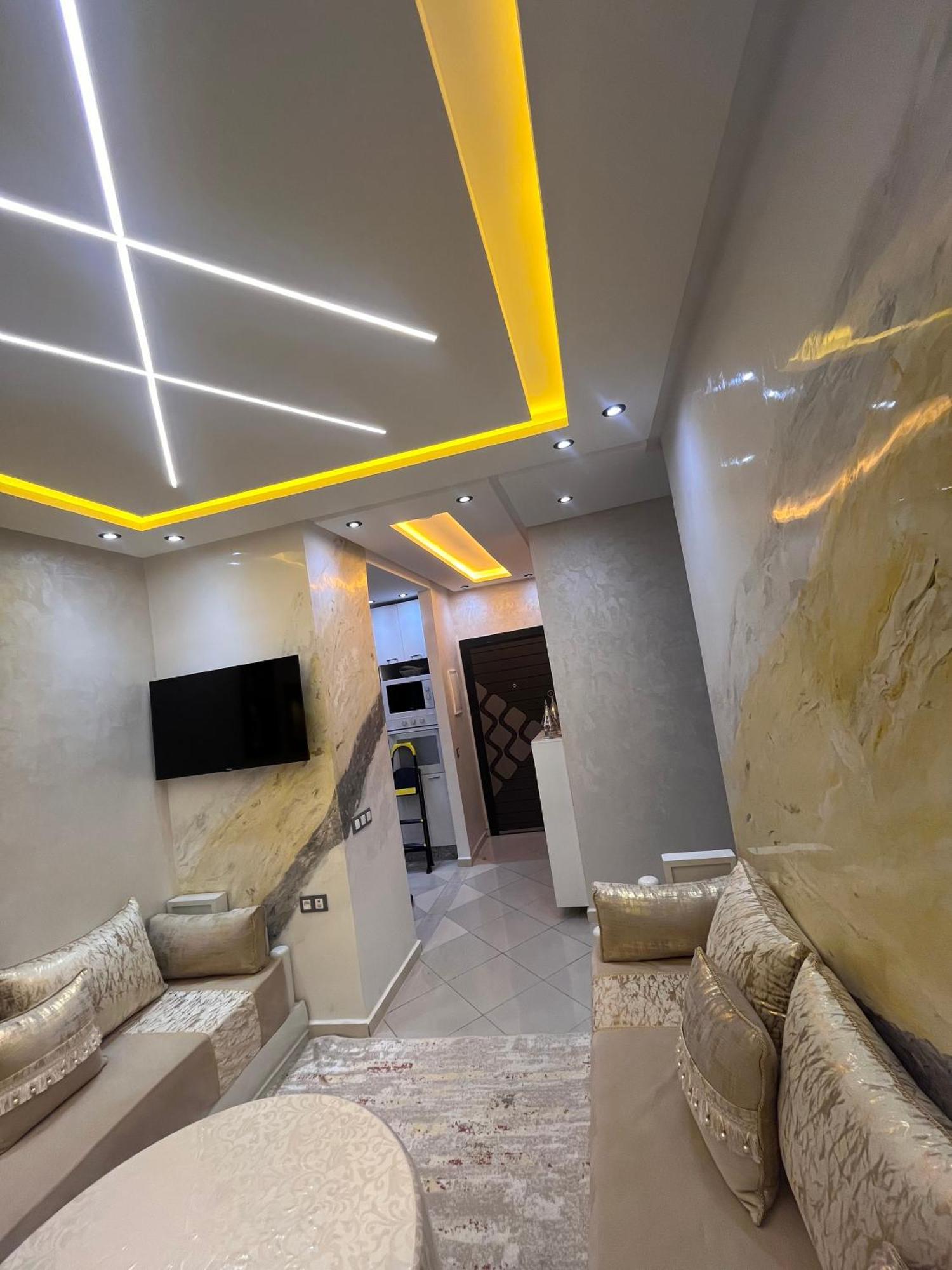 Appartement Renove Avec Style Et Parking Surveille Marrakesh Bagian luar foto