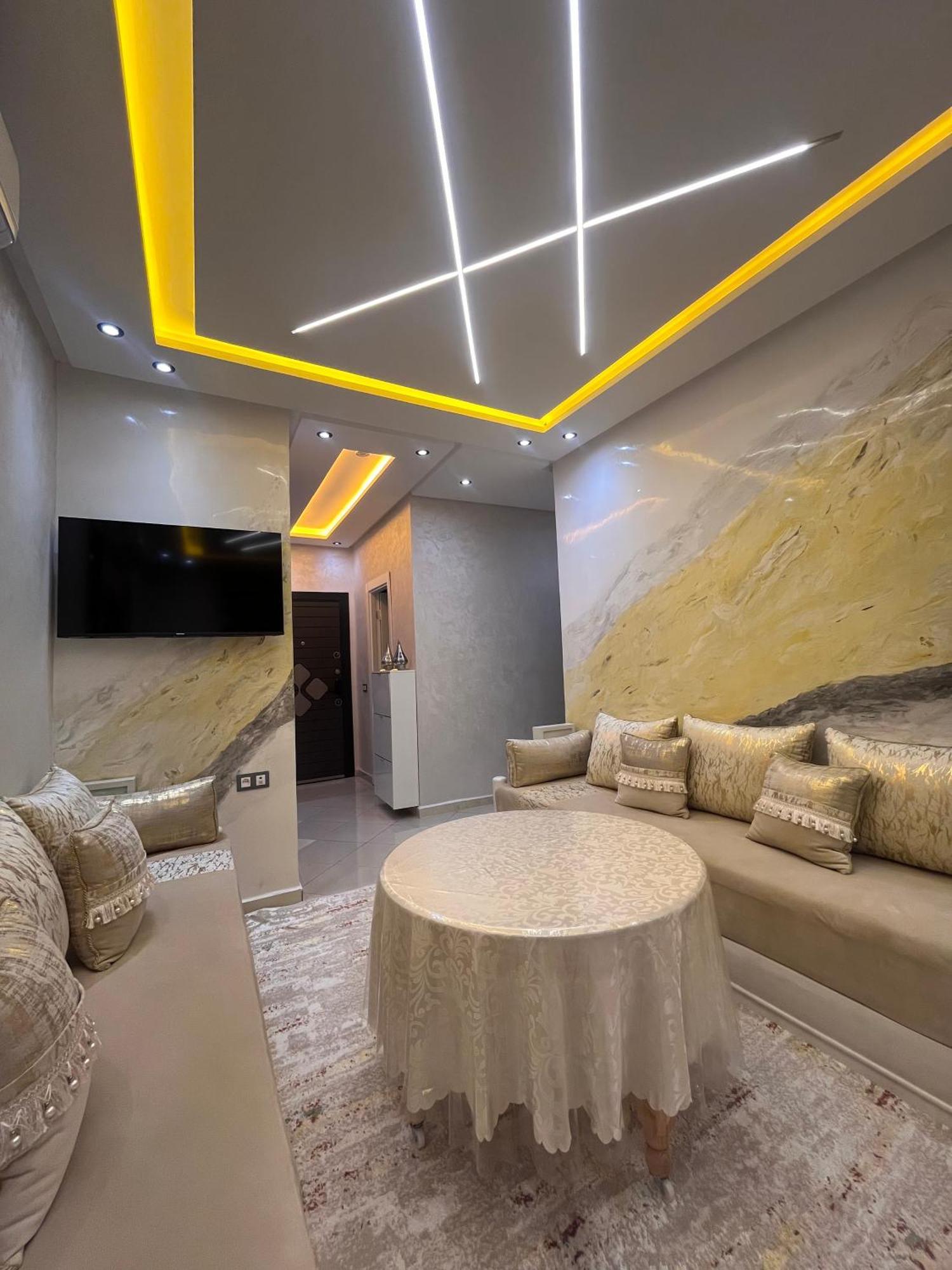 Appartement Renove Avec Style Et Parking Surveille Marrakesh Bagian luar foto