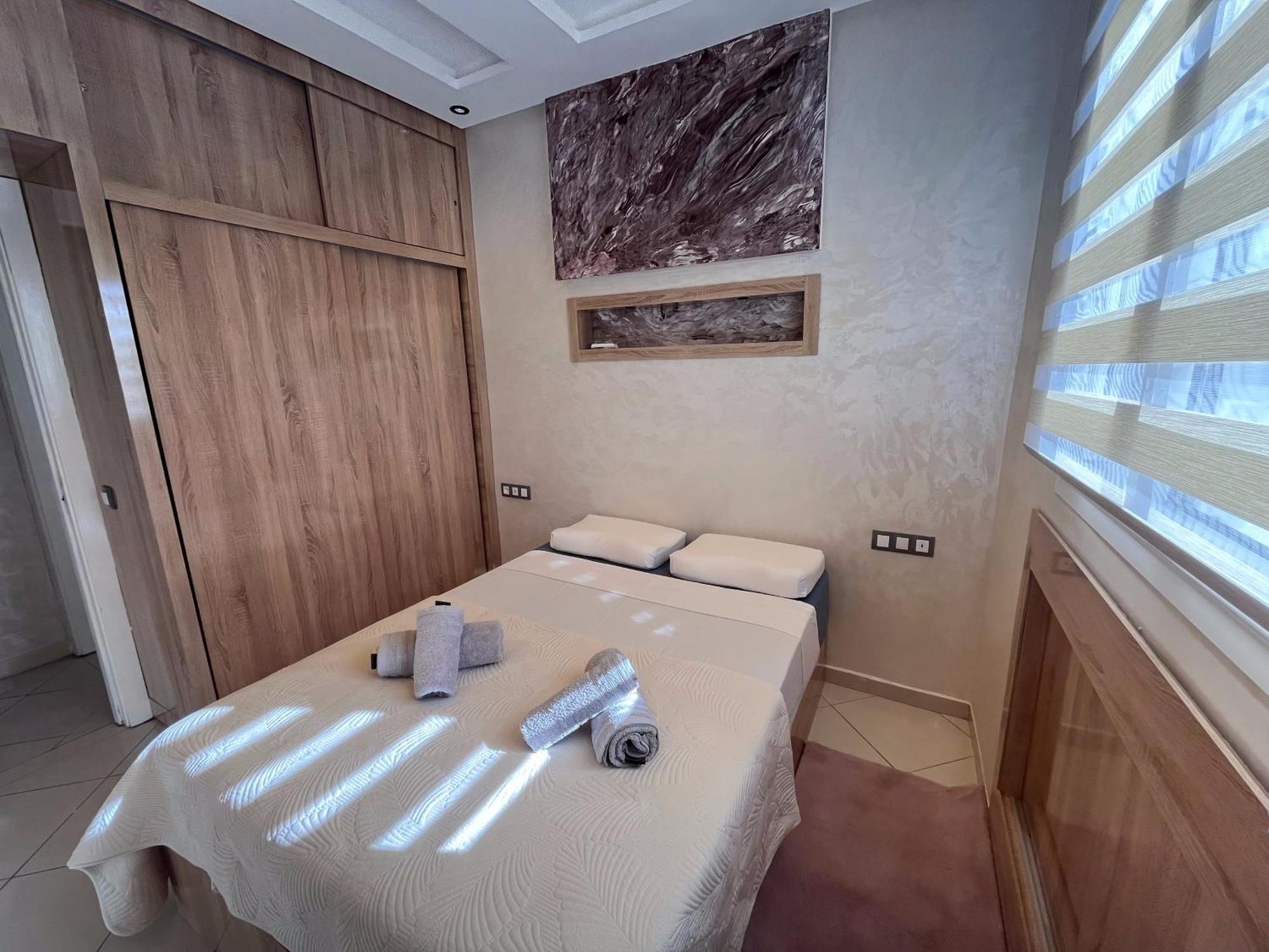 Appartement Renove Avec Style Et Parking Surveille Marrakesh Bagian luar foto